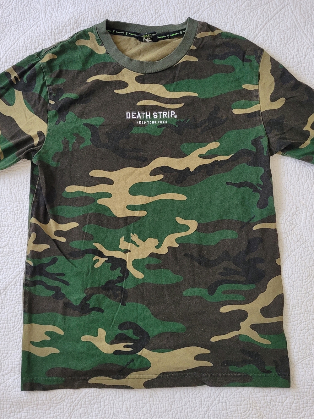 Camo Long Sleeve Tee - Green Camouflage